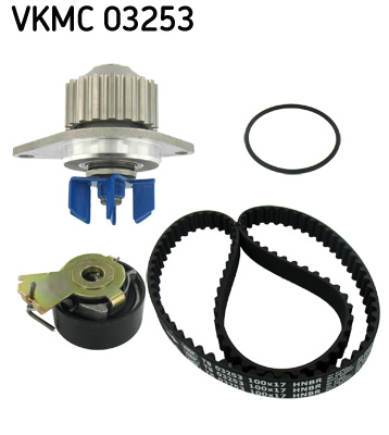 SKF VKMC 03253 Pompa acqua + Kit cinghie dentate